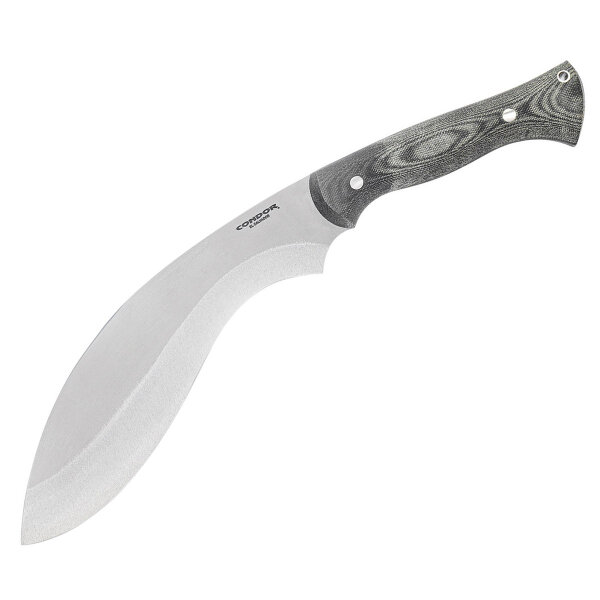 Condor Wild Brush Kukri Messer mit 1075 HC-Klinge, Micartagriff und Kydexscheide