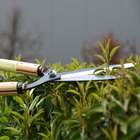 Okatsune 217 Heckenschere mit 30 cm Griff und 17,5 cm Klinge, Gesamtlänge 53 cm