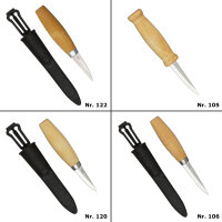 Morakniv Wood Carving Schnitzmesser-Set mit den 4...