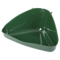 Kerbl Ecktoilette für Kleintierkäfige, 35 x 22 x 16 cm, farbl. sortiert